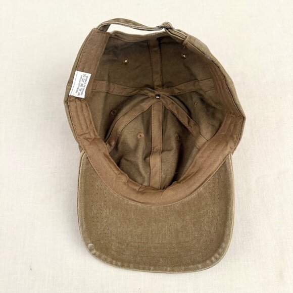 Music Note Hat Khaki Tan Graphic Print Treble Clef Baseball Cap by Infashule - Picture 9 of 11